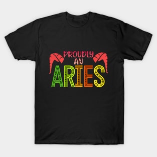 Proudly an aries T-Shirt